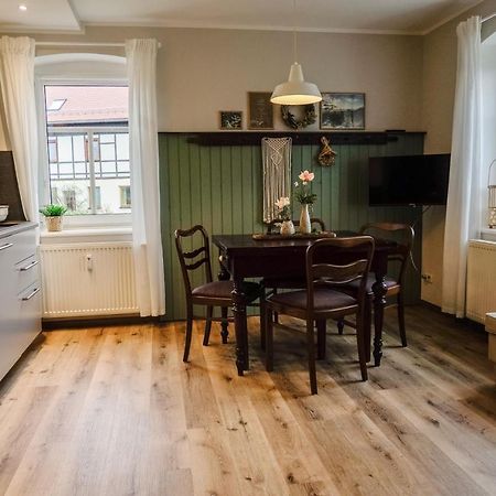 Urlaubsfreude Biedermann Haus Gluecksstein Ferienwohnung Smaragd Bad Schandau Eksteriør billede