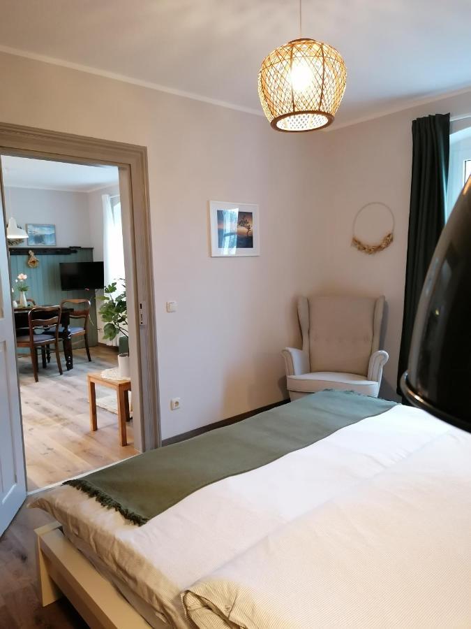 Urlaubsfreude Biedermann Haus Gluecksstein Ferienwohnung Smaragd Bad Schandau Eksteriør billede