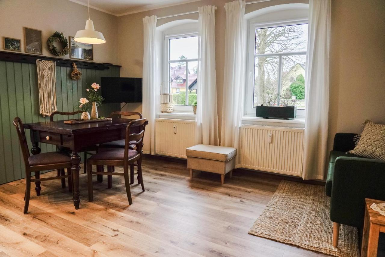 Urlaubsfreude Biedermann Haus Gluecksstein Ferienwohnung Smaragd Bad Schandau Eksteriør billede